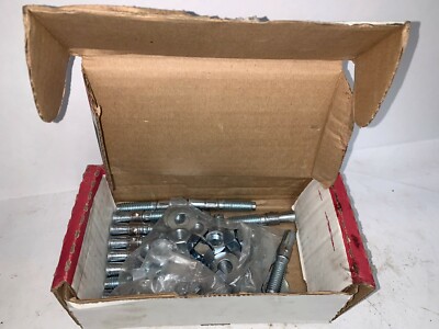 RED HEAD TRUBOLT WEDGE ANCHORS, GWS-1226, 1/2'' X 2-3/4'', W/ HARDWARE, LOT OF 17*
