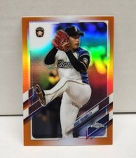 KOSEI YOSHIDA 2021 Topps Chrome Nippon Pro ORANGE REFRACTOR ~ #'d /25 ~ FIGHTERS