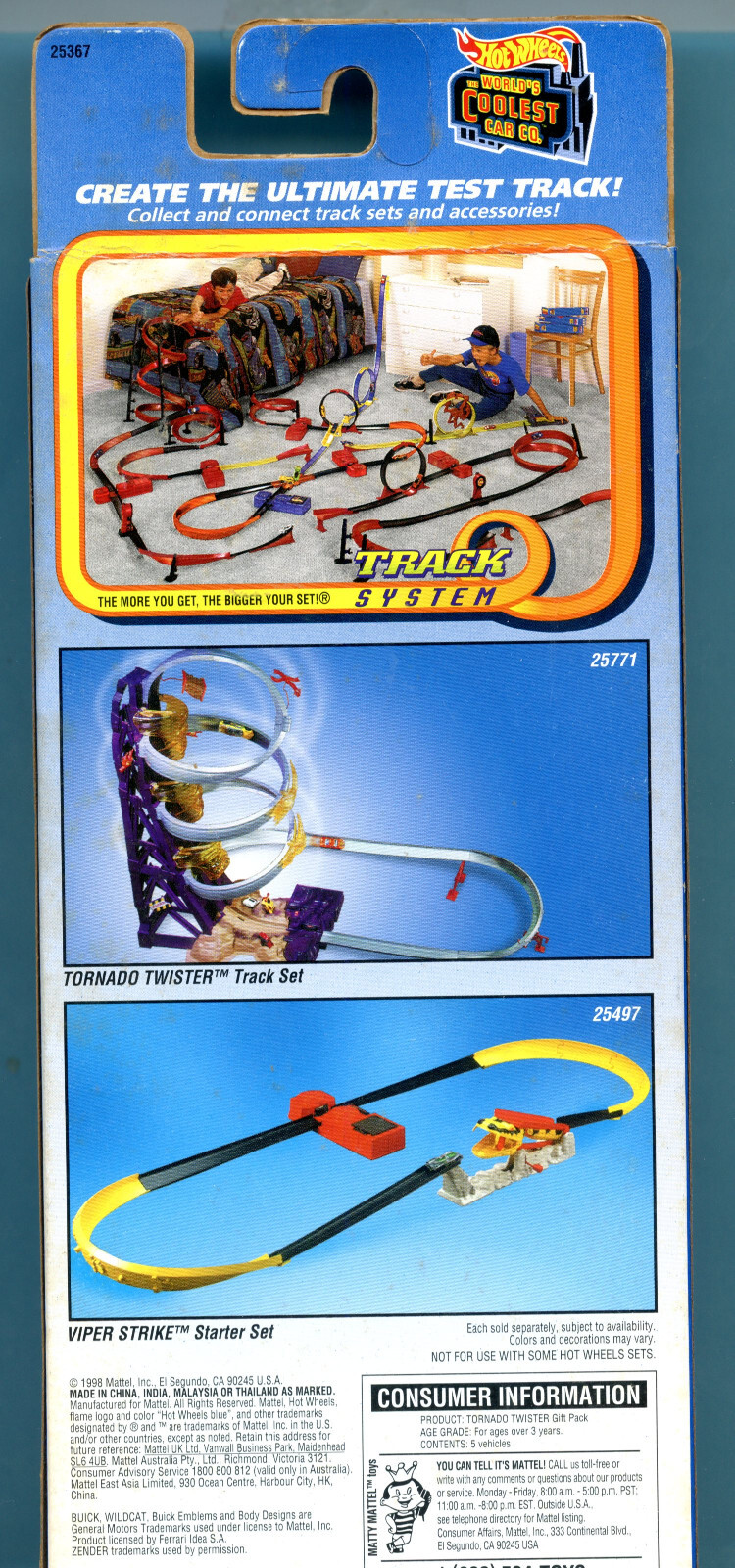 2004 Mattel Hot Wheels 5 Car Set -- 1/64th - Stock #303