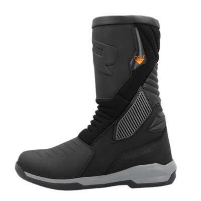Richa Apollo WP Mens Motorbike/Motorcycle Black Touring Boots - 43 PQ