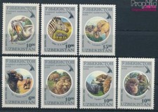 Briefmarken Usbekistan 1995 Mi 94-100 postfrisch Natur (10221439