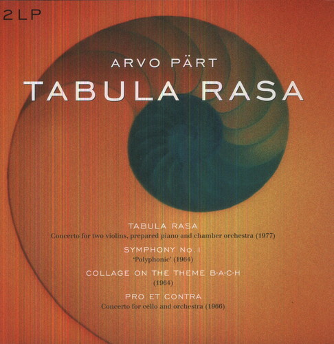 Arvo P rt - Tabula Rasa [Новый виниловый LP]
