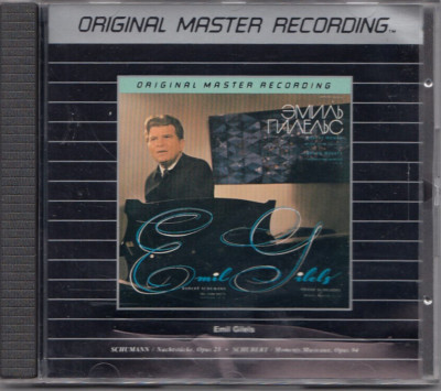 Emil Gilels - Schumann - Nachtstücke Opus 23 | Moments Musicaux Opus 94 MFSL CD