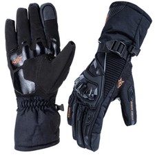 Winter Motorcycle Gloves Warm Windproof Touchscreen Riding Gloves for Men Women