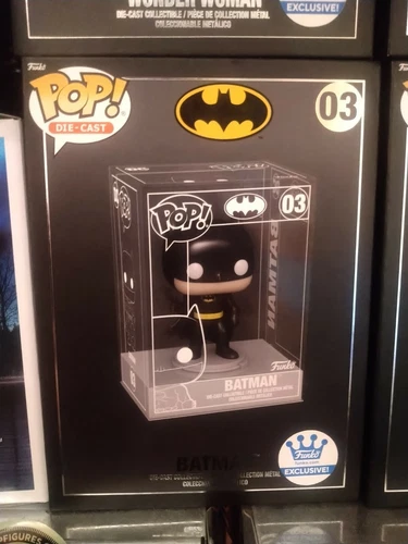 Batman 03 Die Cast DC Funko Pop Common