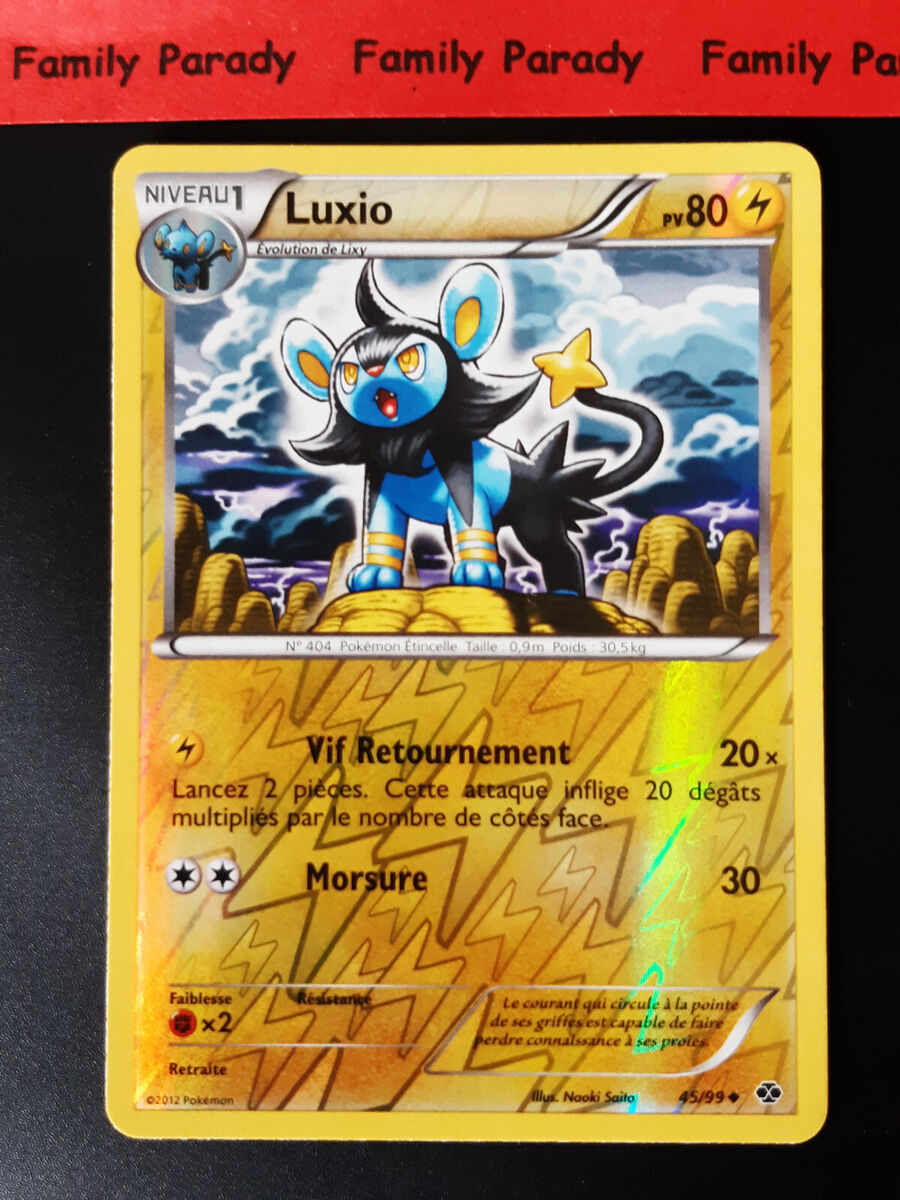 Luxio ポケモンカード HP80 2 Luxio Pokemon Japanese Cards HP80 Lv.19 2006 & 2007 Game