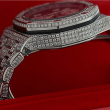 Audemars Piguet Royal Oak Offshore 42 mm Iced-Out Diamond Watch 30 carats 3