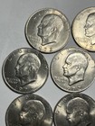 1972 Eisenhower Dollar with Flying Eagle No Mint Mark Lot of 8 — photo 5