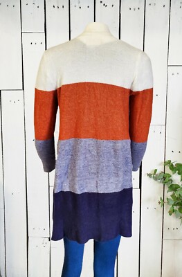 Loved Adored Womens Colorblock Cardigan Sweater