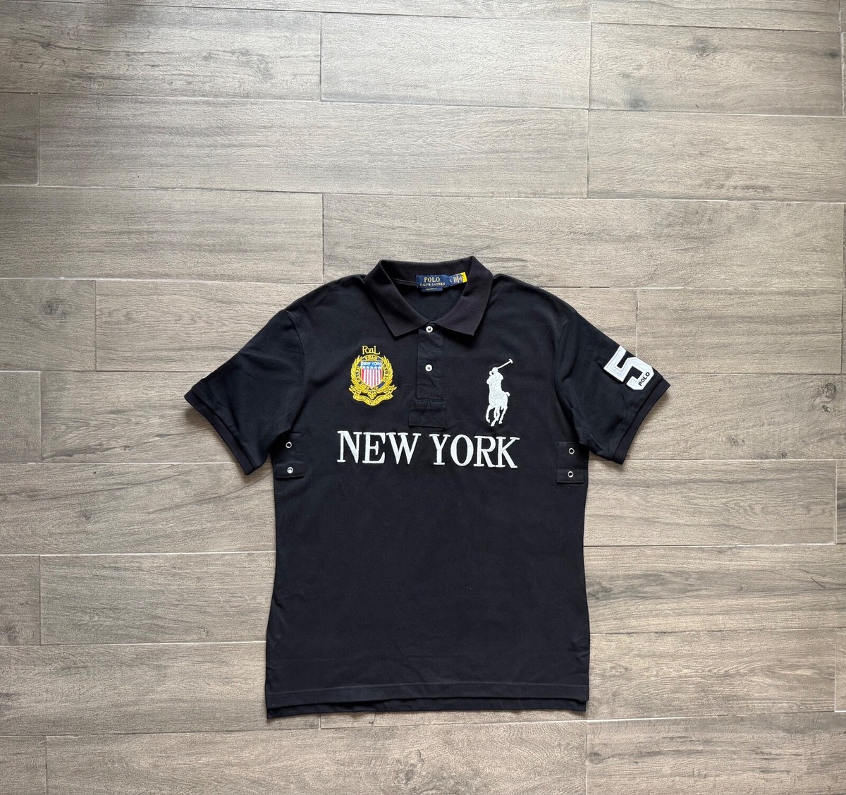 Polo Ralph Lauren New York USA #5 Polo Shirt Big Pony Chief