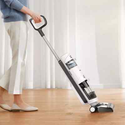 Tineco iFloor 3 Cordless Vacuum Cleaner - Gray/White) Brand New