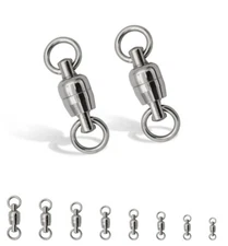 BLUEWING High Strength Stainless Steel Ball Bearing Fishing Swivels US Seller