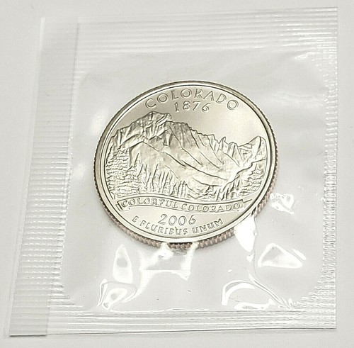 2006 P & D Colorado Quarter Set (2 Coins) *MINT CELLO* **FREE SHIPPING** - Picture 5 of 6