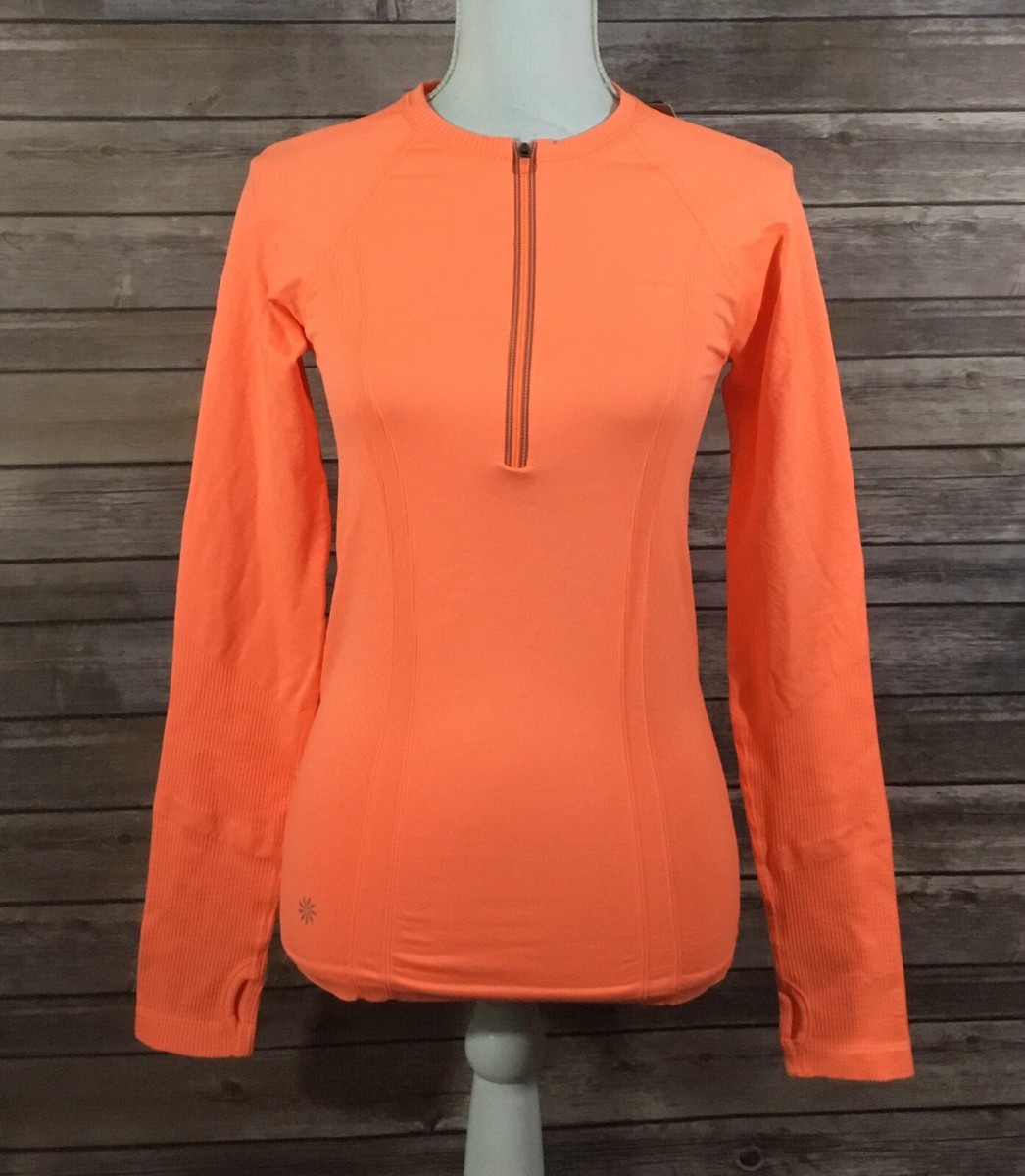 Athleta NWT Womens 1/2 Zip Tracker Running Top 138484 Small