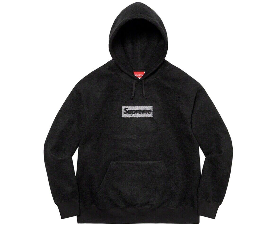 Supreme Inside Out Box Logo Hooded Sweatshirt Black S, M, L in