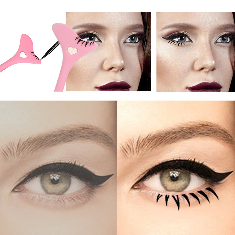 Silicone Lower Eyelash Stamp Beginner Natural Eyelashes Eyeliner