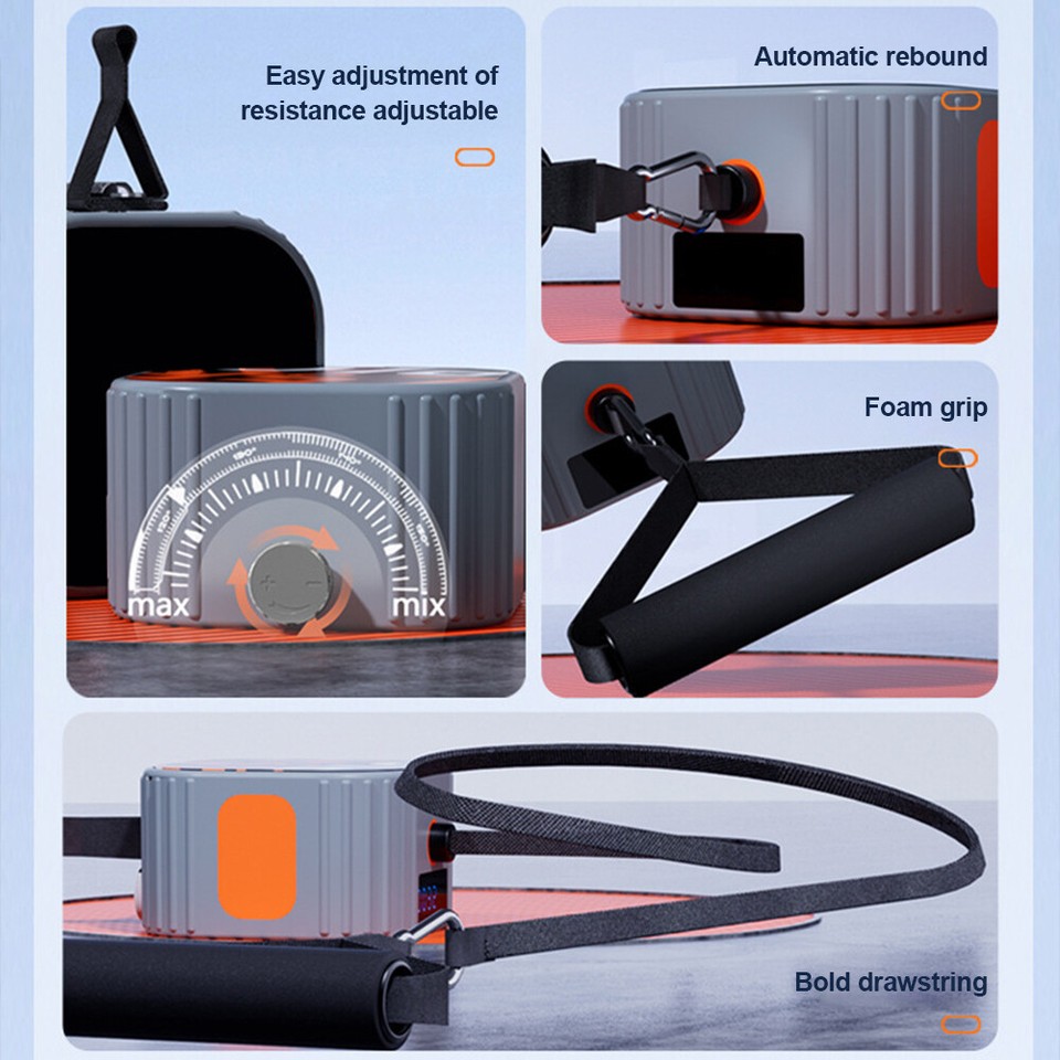 Fitness Pump Fitness Equipment Adjustable Resistance Rowing Machine for