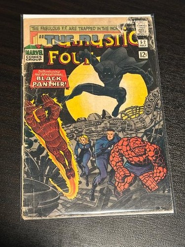 Fantastic Four #52 (Marvel/1966) Classic First appearance of Black Panther