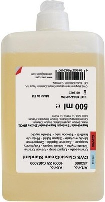 Cws SCREME STANDARD 500 ml, 12 Flaschen flüssige Seifencreme, Handreiniger Cws