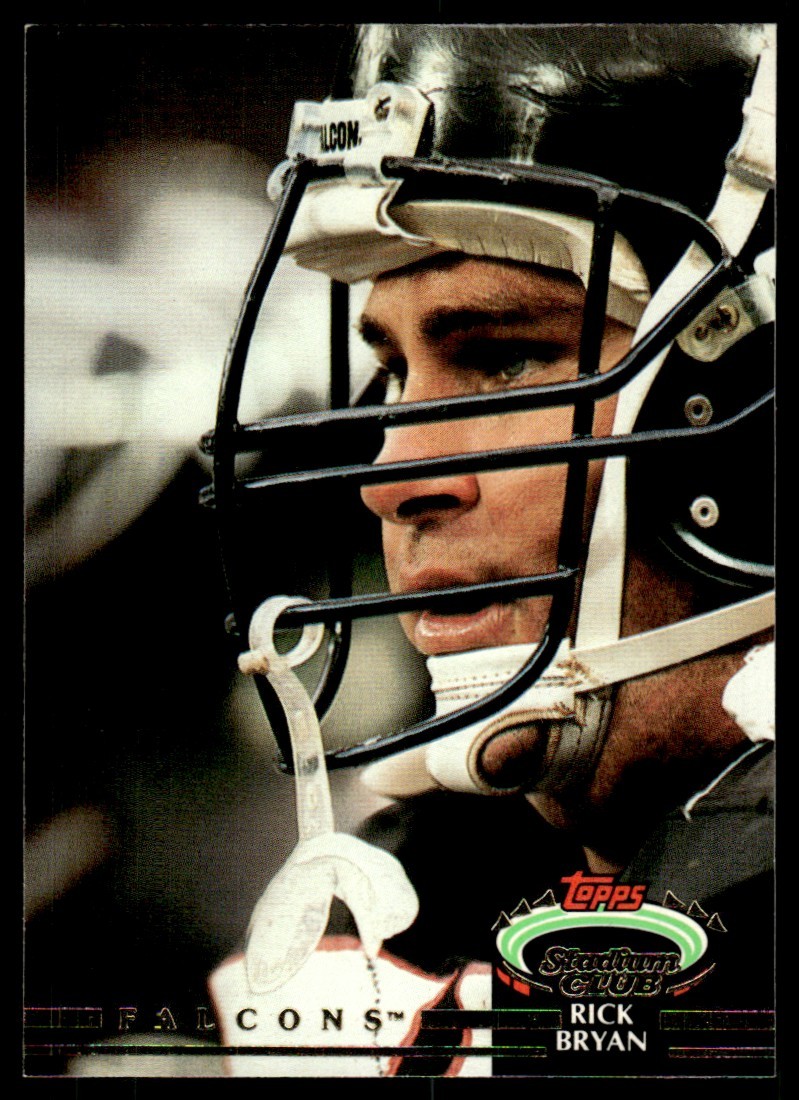 1992 Stadium Club Rick Bryan Atlanta Falcons #557