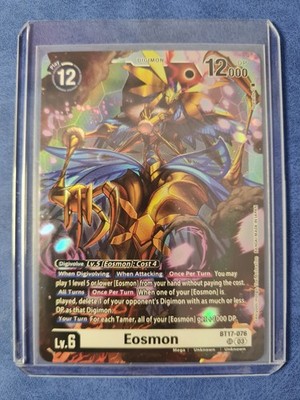 Digimon Eosmon · BT17-076 · SR · Secret Crisis · Englisch · NM