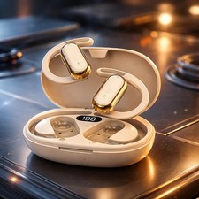 Open Ear Bluetooth 5.4 Headphones Wireless Earbuds For Sports Gym Earphones