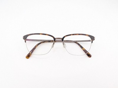Modo Eyeglasses Frames Only, MODO 4060, 50-16-140, Brown, Titanium, Japan