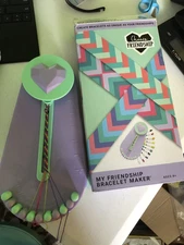 Choose Friendship, My Friendship Bracelet Maker, Comes With Colored String
