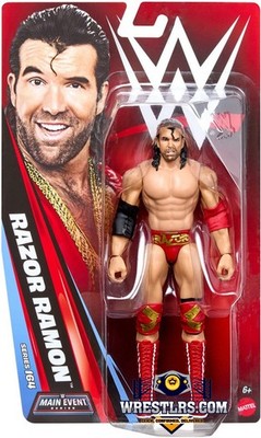Razor Ramon - WWE Main Event Series 164 - Mattel Actionfigur - Neu