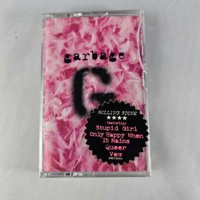 Garbage Self-Titled Debut 1995 Sealed Cassette w/ Hype Sticker FLAW SEE PHOTO!