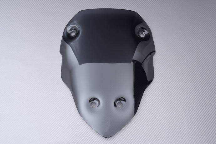 Bulle teintée haut de gamme en PMMA pour Ducati MTS V4 Pikes Peak