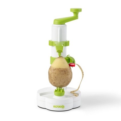Rotato Manual Peeler - Include 4 Spare Blades and Thumb Knife - Peel in Secon...