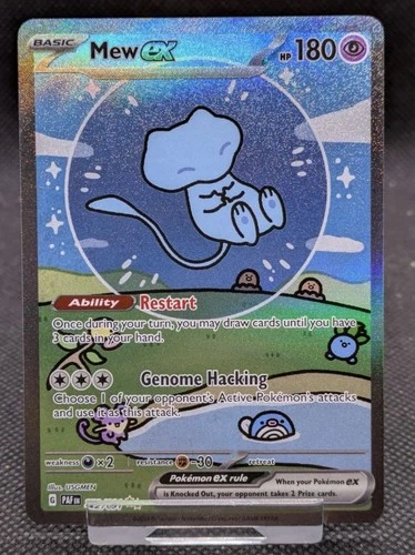 Pokemon Mew EX TCG Paldean Fates Bubble Mew Card 232/091 NM Condition