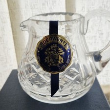 Vintage Derwent 24% Lead Crystal Jug Pitcher Hand Cut Boxed Made in UK 8cm