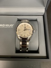 TAG Heuer Carrera Watch. Ladies Stainless Steel Bracelet Watch