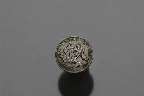 1912 Australia Florin — photo from the most recent tracked eBay sale