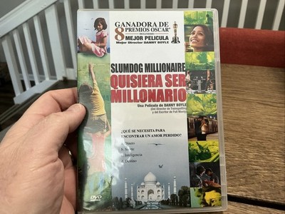 SLUMDOG MILLIONAIRE QUISIERA SER MILLONARIO DVD AMERICAN IMPORT REGION 1&4