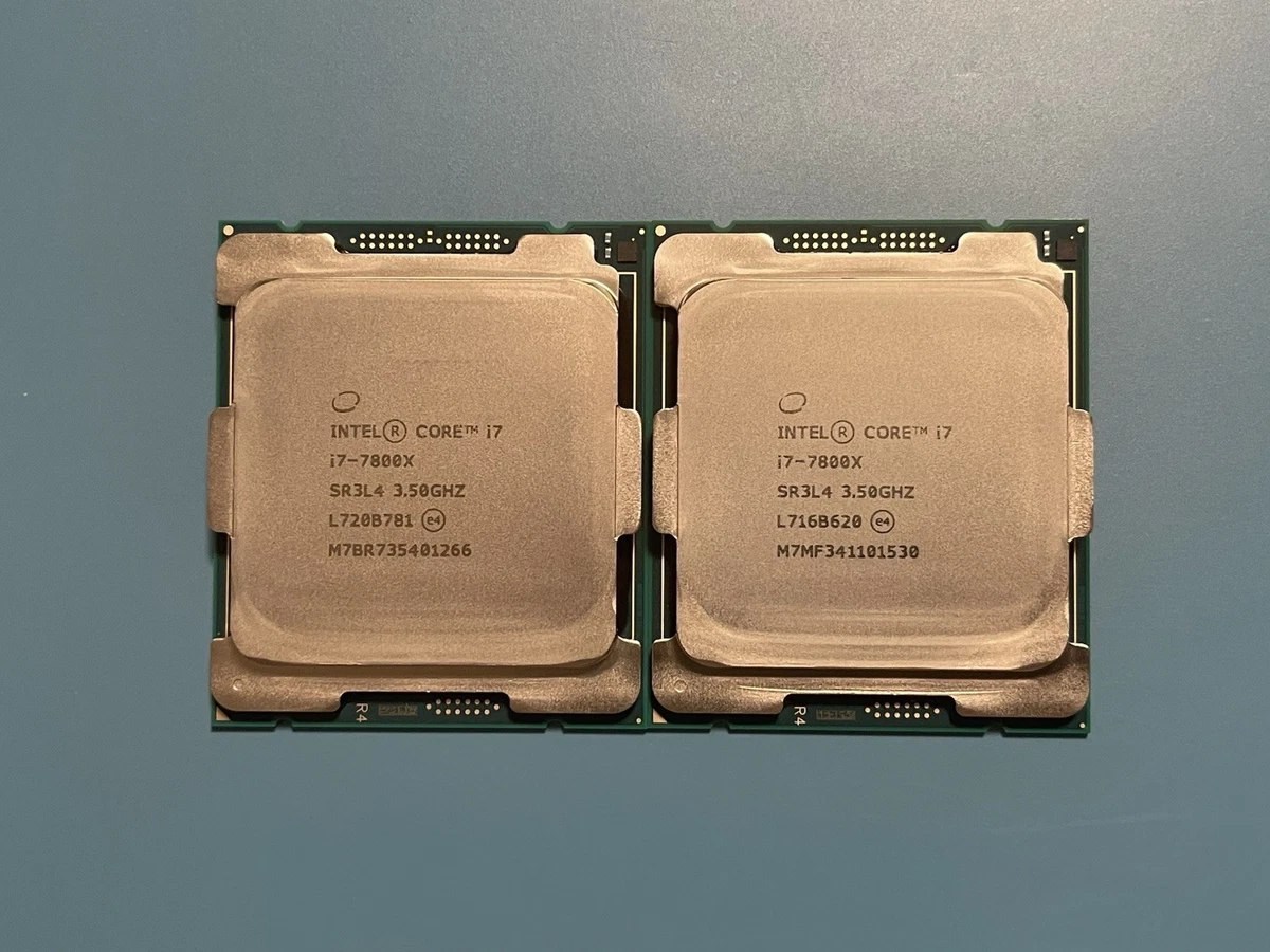 Intel Core i7-7800X Processor Model Computer Processors (CPUs) for