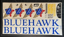 Vintage Ultimate Biplane K53 Decal Sheets - Blue Hawk