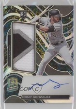 2022 Panini Chronicles Spectra Splatter Prizm 14/16 Romy Gonzalez #148 Auto w4h