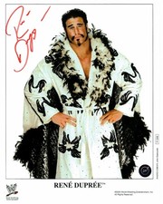 René Duprée WWE WWF Attitude Era Autographed 8x10 Photo