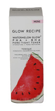 GLOW RECIPE Watermelon Glow PHA  BHA Pore Tight Toner Mini 1.35 FL. OZ. NEW Box