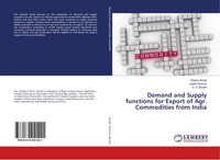 Shailza Singh (U. A.) | Demand And Supply Functions For Export Of Agr....