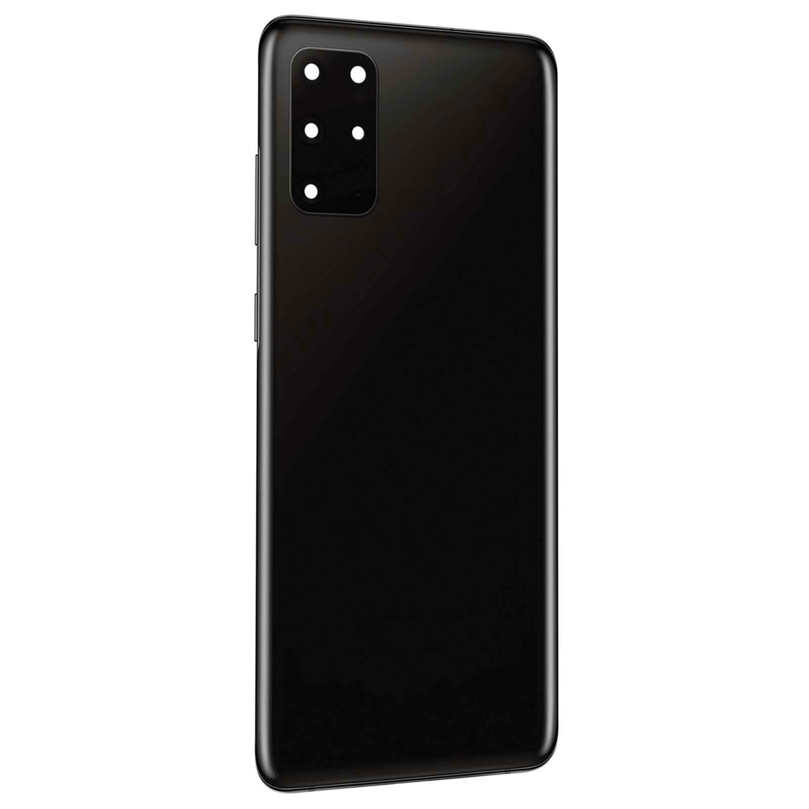 Cache Batterie Samsung S20 Plus Noir - Façade Arrière de Remplacement Clappio