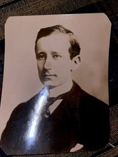 1895 GUGLIELMO  MARCONI PHOTO ITALIAN TRANSATLANTIC WIRELESS INVENTOR INNOVATION