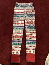 Matilda Jane Size 14 Youth Christmas Pajama Pants Holiday Tree Christmas