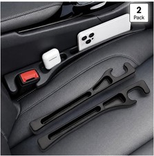 2 PCS Car Seat Gap Filler Organizer with Phone Holder-Upgrade Version Car Seat 