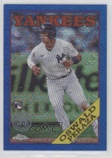 2023 Topps Series 2 Blue Refractor 93/150 Oswald Peraza #2T88C-62 0hl9