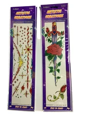 Artistic Creations TEMPORARY TATTOOS - Fun  - Approved by FDA,Made in US