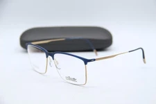 NEW SILHOUETTE SPX 2946 75 4620 BLUE GOLD AUTHENTIC FRAMES EYEGLASSES 54-16